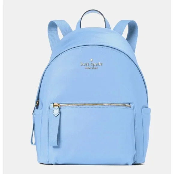 NWT Kate Spade Medium Chelsea Backpack in Cornflower Blue Kate Spade Chelsea Medium Nylon Backpack Colorblock Blazer  main image 4